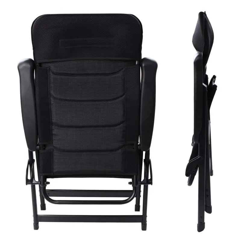 your GEAR high-back chair Sovana 3D - XXL garden chair, folding chair, 3D mesh, 6-way adjustable