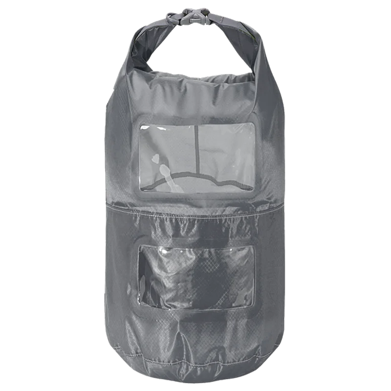 Trekmates Packsack 25L Seesack 2 Packfächer Packbeutel mit Sichtfenster Dry Bag 