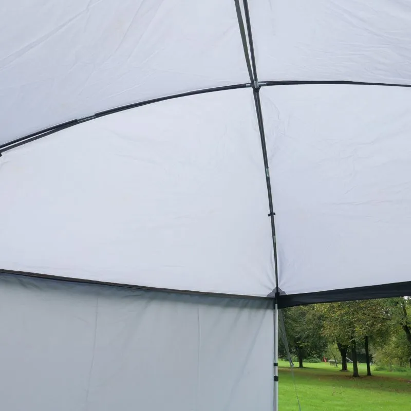 your GEAR Parasol - Toldo parasol autobús Multivan autocaravana 260 x 260 cm 2 x pared lateral lona