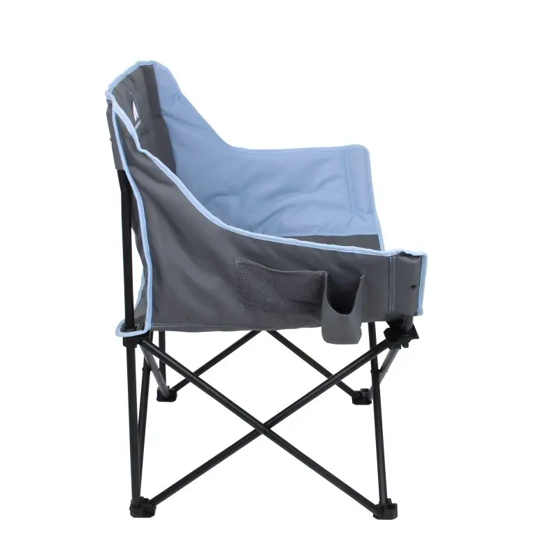 10T Campingstuhl Jace Arona XXL Klappstuhl bis 130 kg Stuhl mit Getränkehalter + Seitentasche