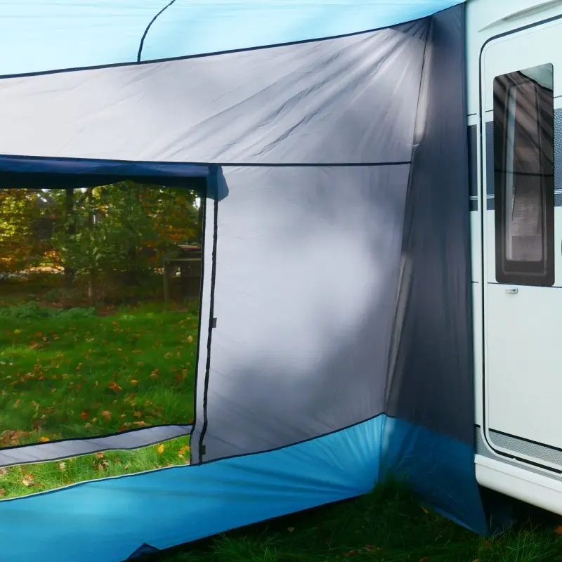 your GEAR Wohnwagenvorzelt Malibu 350 - Caravan Zelt, Reisevorzelt mit herausnehmbarer Vorderwand