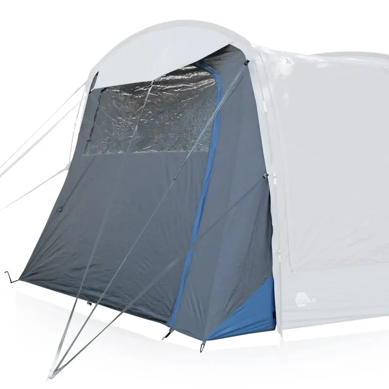 yourGEAR Panarea 320 Zubehörset: Vorderwand mit Fenster und Zeltbodenplane für Busvorzelt, aus robustem 150D Oxford Polyester, mit Reißverschluss und sichtbarer Tür, passend für Panarea 320 Wetterschutz-Vordach.