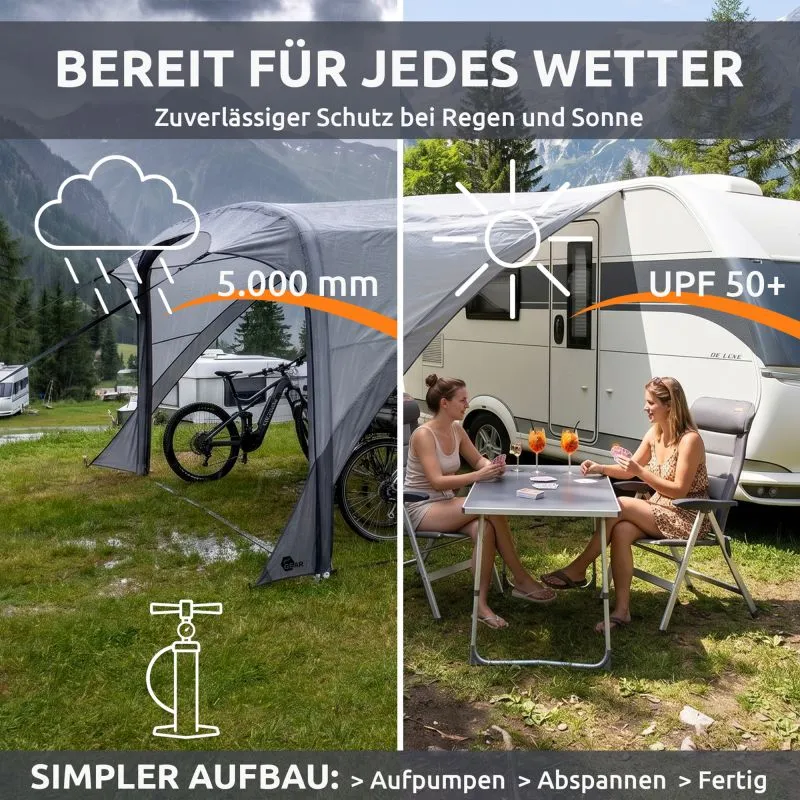 your GEAR Caravan Amalfi Air 3.6 - Universal Wohnwagen Sonnensegel UV 50+