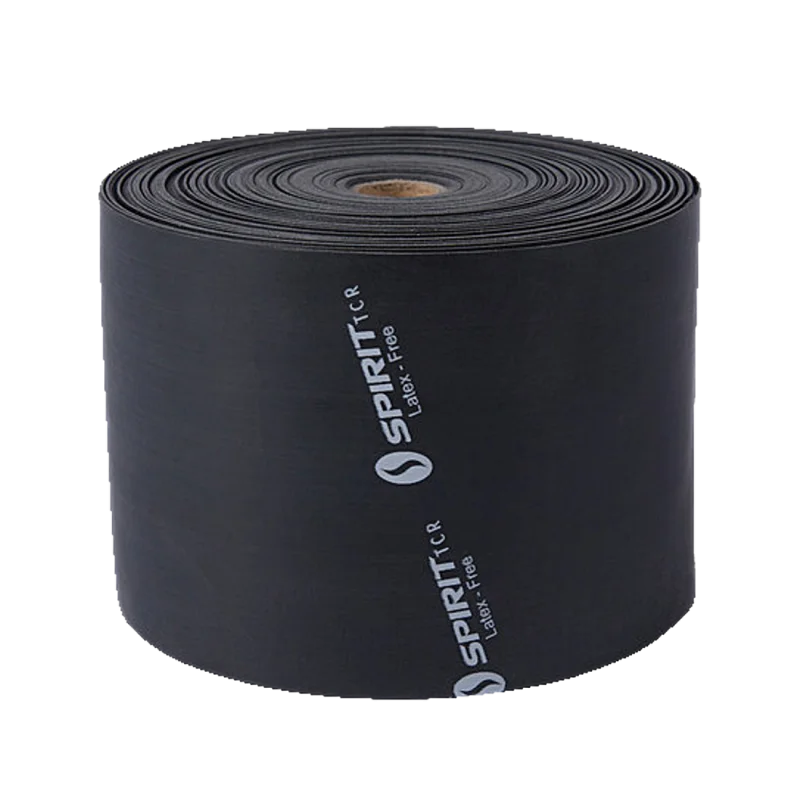 Spirit Fitnessband 27 kg Band Expander LATEXFREI 22,8 m Rolle, Ideal für jedes Leistungsniveau