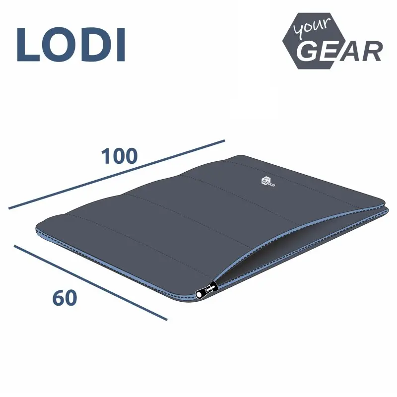your GEAR Lodi - 3-in-1 Hundeschlafsack Hundedecke Hundehandtuch 100 x 60/120 cm weich warm waschbar