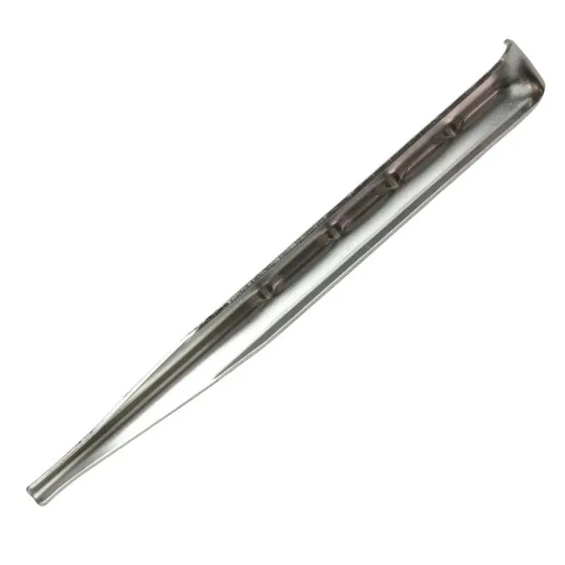 Hering de tente yourGEAR VP18 en aluminium, profil en V, 180x18x12 mm, surface argentée, robuste et léger, idéal pour sols standards et camping, présenté individuellement sur fond blanc.