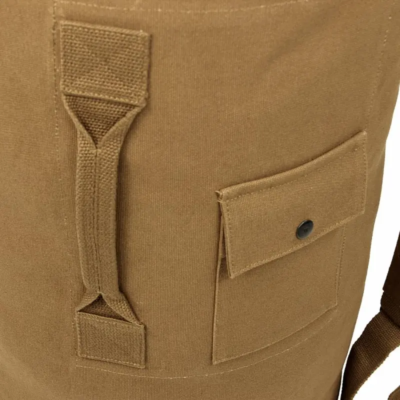 2nd Chance - 10T STC Duffle Bag 60L XL Seesack 90x26x26cm Rucksack Sporttasche Canvas Reisetasche 100% Baumwolle (76450)