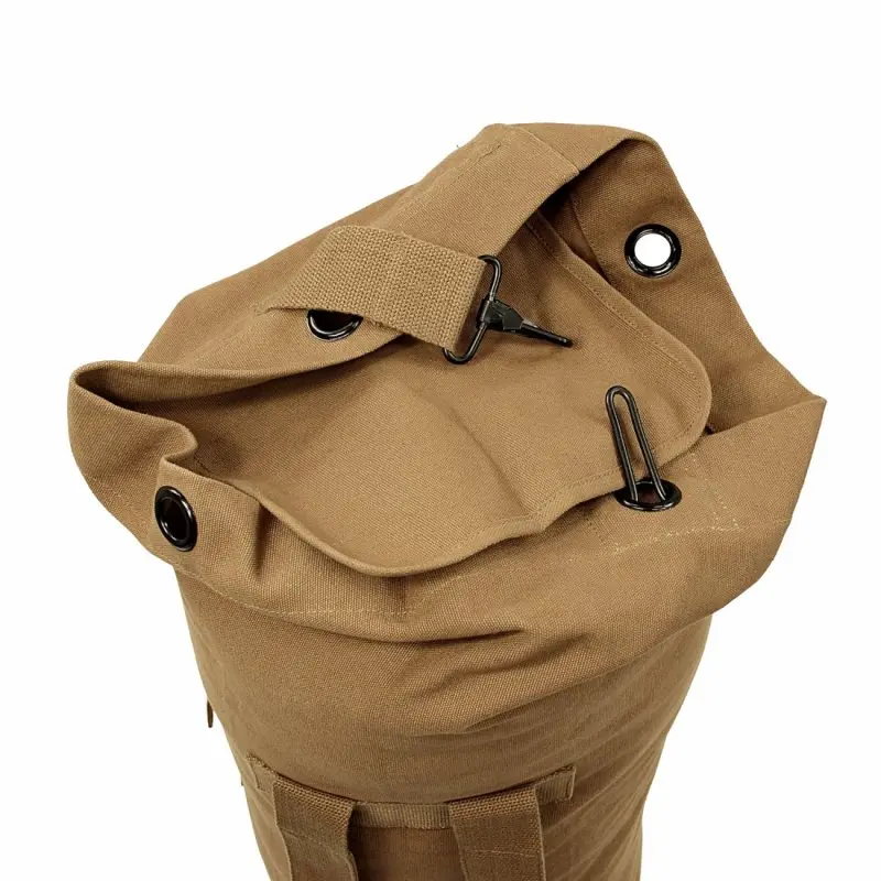 2nd Chance - 10T STC Duffle Bag 60L XL Seesack 90x26x26cm Rucksack Sporttasche Canvas Reisetasche 100% Baumwolle (76450)