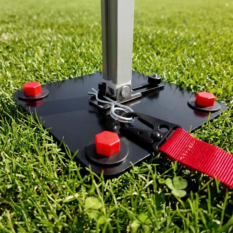 your GEAR Ancor Plate MONTANA - Ankerplatten-Set Stützfuß Fixierung für Thule Dometic Fiamma Markise