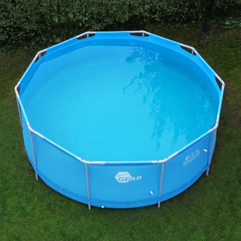your GEAR Familien Pool Ø 366 x 122cm Stahlrahmenbecken Gartenpool Schwimmbecken Schwimmbad