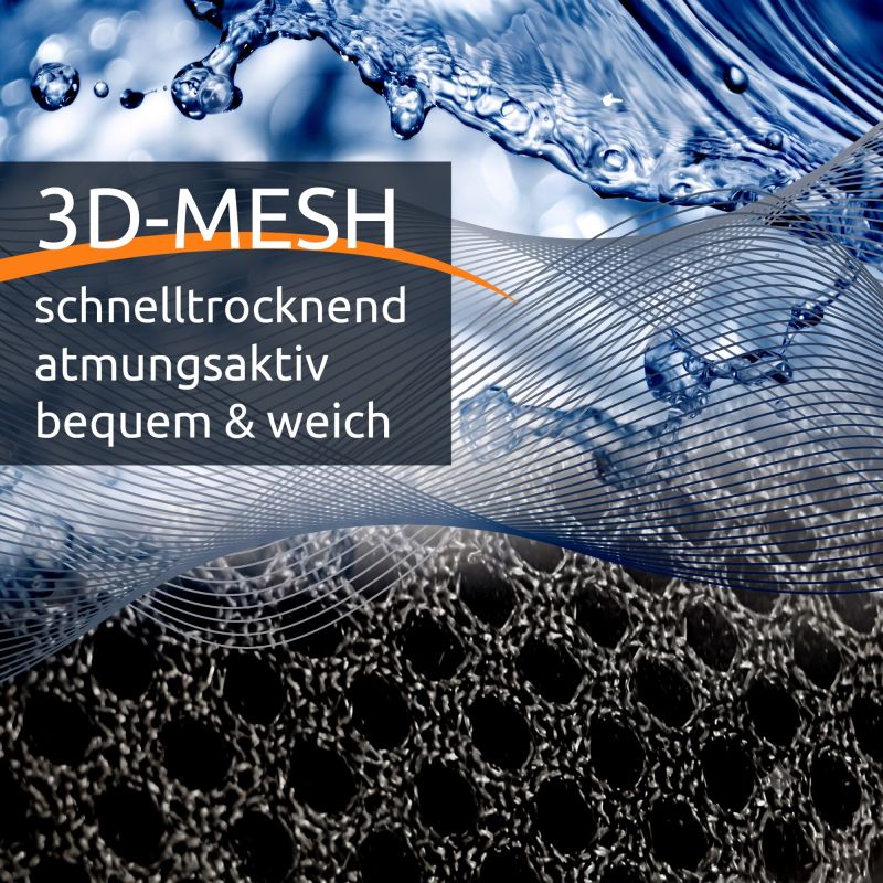 yourGEAR Tavolino3D Hocker mit Tischplatte, Aluminium Klapphocker mit Quick Dry 3D Mesh Polsterung